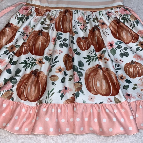 NWT Cheeky Plum Elara Knit Dress Pumpkin Patch 2T - Picture 6 of 10